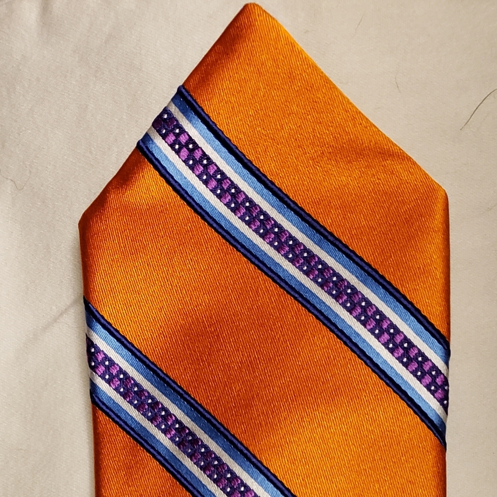 Ted Baker London Striped 3" Silk Tie